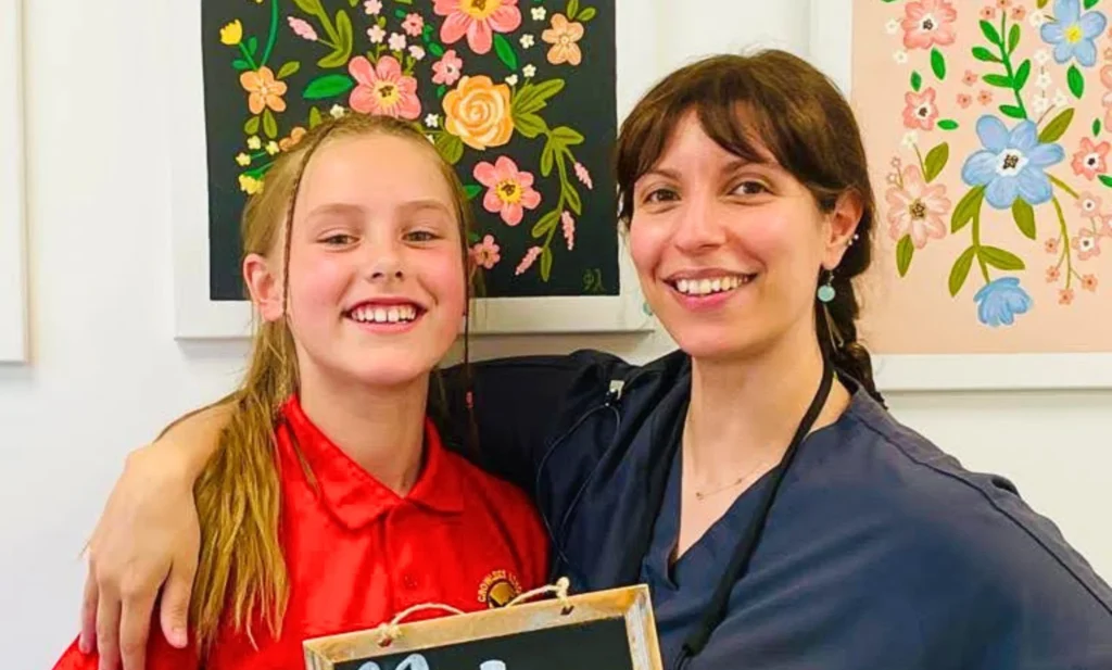 Child's first dental visit at TDC Shipley